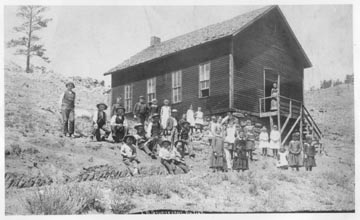 The original Sunshine school house